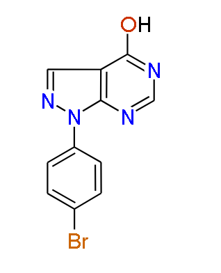 1-(4-Bromophenyl)-1H-pyrazolo[3,4-d]pyrimidin-4-ol, 96%