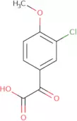 2-(3-Chloro-4-methoxyphenyl)-2-oxoacetic acid