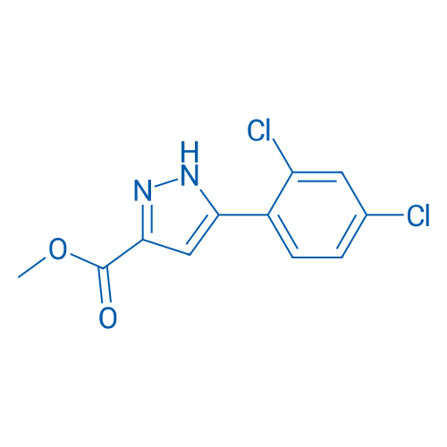 Methyl-5-(2,4-dichlorophenyl)pyrazole-3-carboxylate