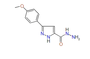 3-(4-Methoxyphenyl)-1H-pyrazole-5-carbohydrazide, 97%