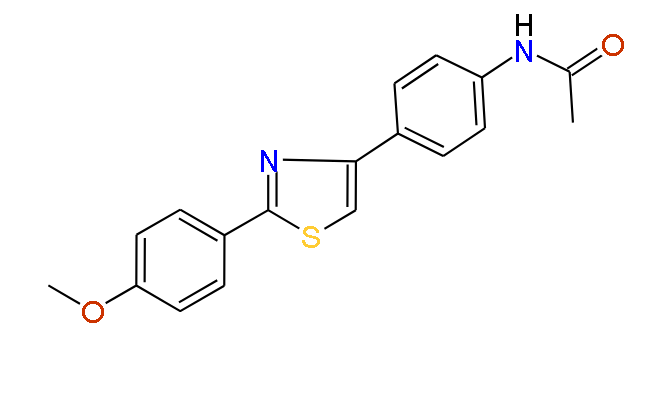N-(4-(2-(4-Methoxyphenyl)thiazol-4-yl)phenyl)acetamide, 97%