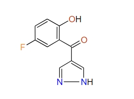 (5-Fluoro-2-hydroxyphenyl)(1H-pyrazol-4-yl)methanone, 98%