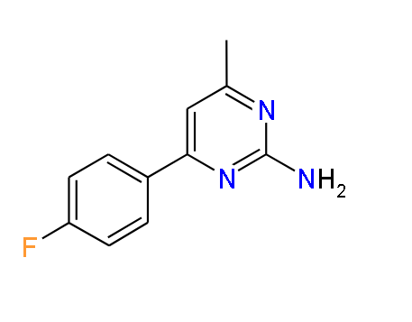 4-(4-Fluorophenyl)-6-methylpyrimidin-2-amine, 97%