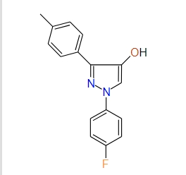 1-(4-Fluorophenyl)-3-p-tolyl-1H-pyrazol-4-ol, 97%
