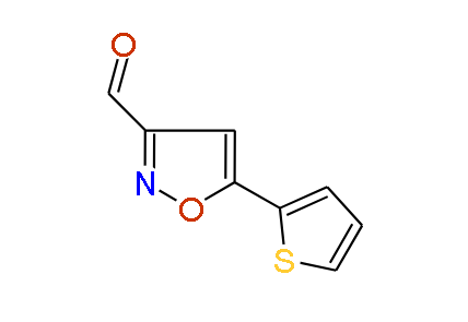 5-(Thiophen-2-yl)isoxazole-3-carboxaldehyde