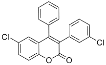 6-Chloro-3(3’-chlorophenyl)-4-phenylcoumarin