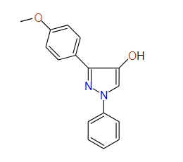 3-(4-Methoxyphenyl)-1-phenyl-1H-pyrazol-4-ol, 97%