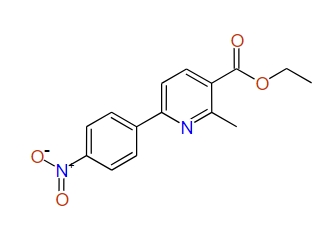 Ethyl 2-methyl-6-(4-nitrophenyl)pyridine-3-carboxylate
