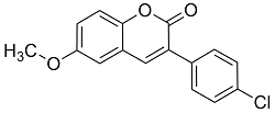 3(4'-Chlorophenyl)-6-methoxycoumarin