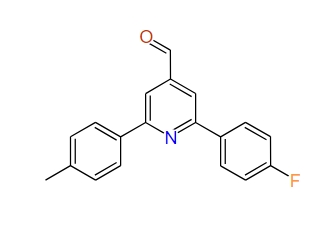 2-(4-Fluorophenyl)-6-p-tolylpyridine-4-carbaldehyde