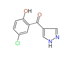 (5-Chloro-2-hydroxyphenyl)(1H-pyrazol-4-yl)methanone, 96%