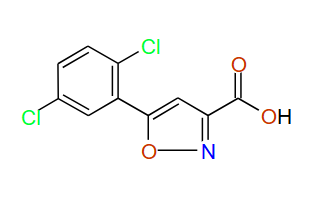 5-(2,5-Dichlorophenyl)isoxazole-3-carboxylic acid, 97%