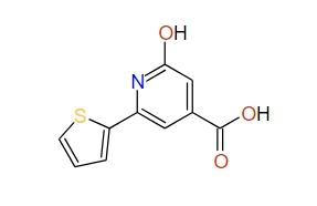 2-Hydroxy-6-(thiophen-2-yl)pyridine-4-carboxylic acid