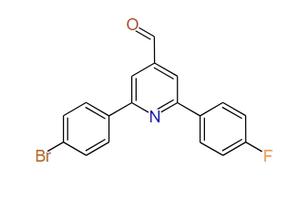 2-(4-Bromophenyl)-6-(4-fluorophenyl)pyridine-4-carbaldehyde