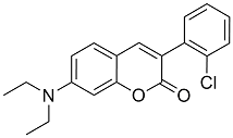 3(2'-Chlorophenyl)-7-diethylaminocoumarin