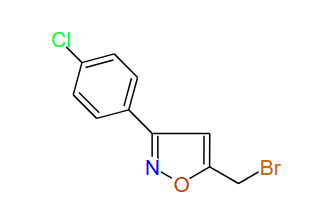 5-(Bromomethyl)-3-(4-chlorophenyl)isoxazole, 97%