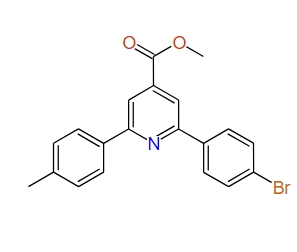 Methyl 2-(4-bromophenyl)-6-p-tolylpyridine-4-carboxylate