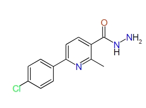 6-(4-Chlorophenyl)-2-methylpyridine-3-carbohydrazide